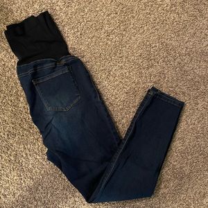 Maternity jeans - dark wash size 10